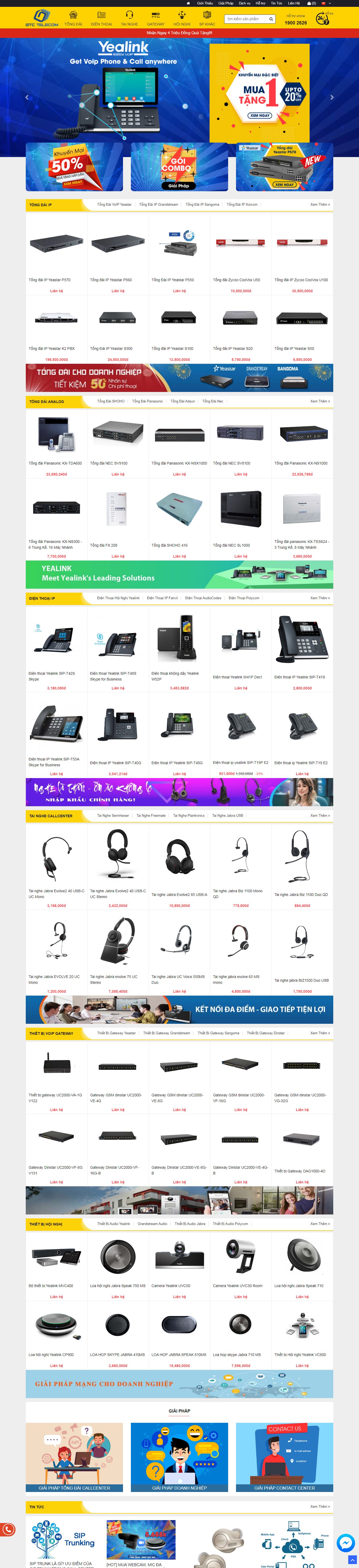 [ictnews] Thiết kế Website web viễn thông - gtctelecomvn