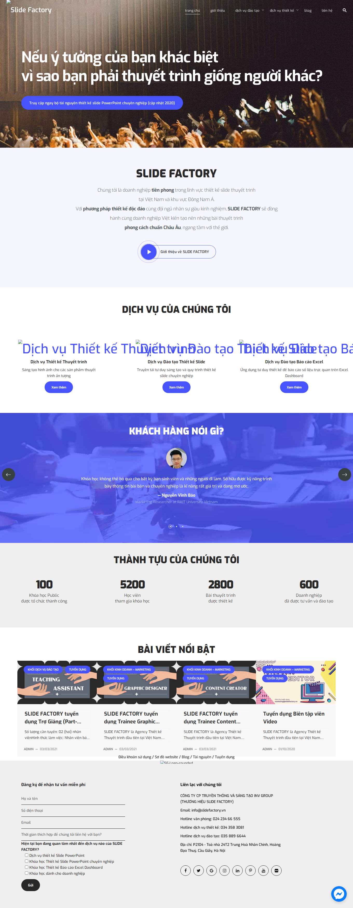 [procad] Thiết kế Website web công nghệ thông tin - wwwslidefactoryvn