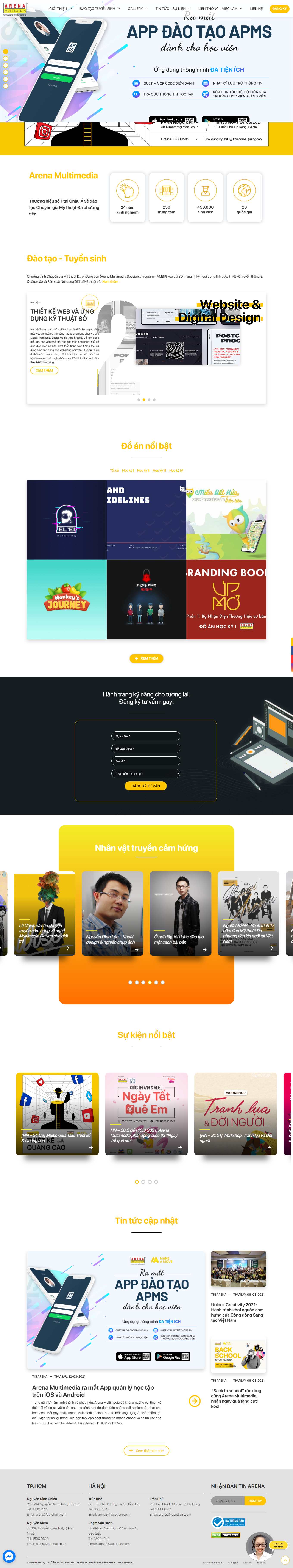 [toihocdohoa] Thiết kế Website web thiết kế đồ họa - wwwarena-multimediavn