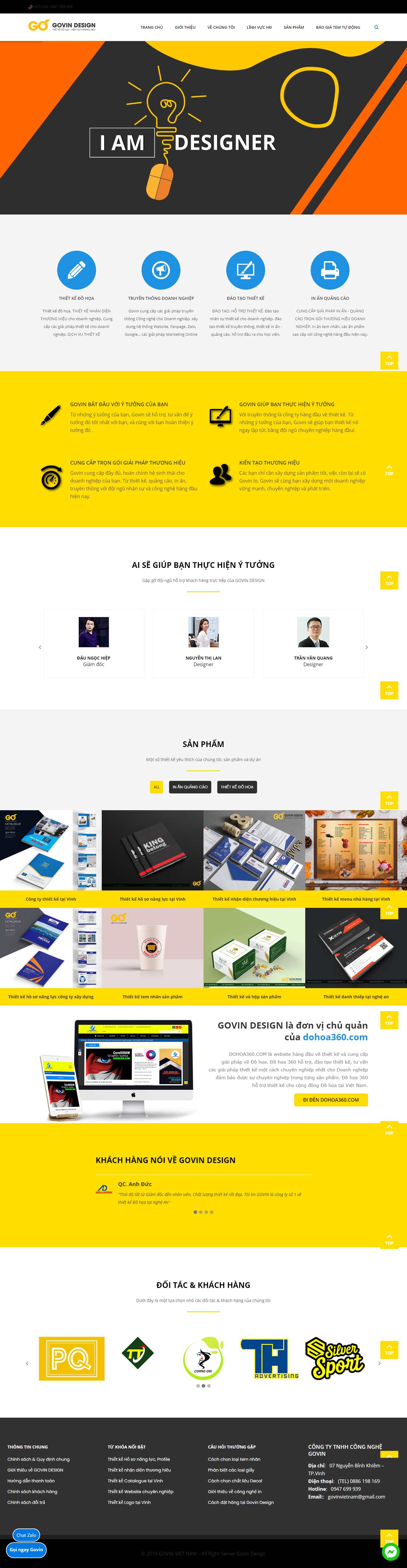 [toihocdohoa] Thiết kế Website web thiết kế đồ họa - govindesigncom