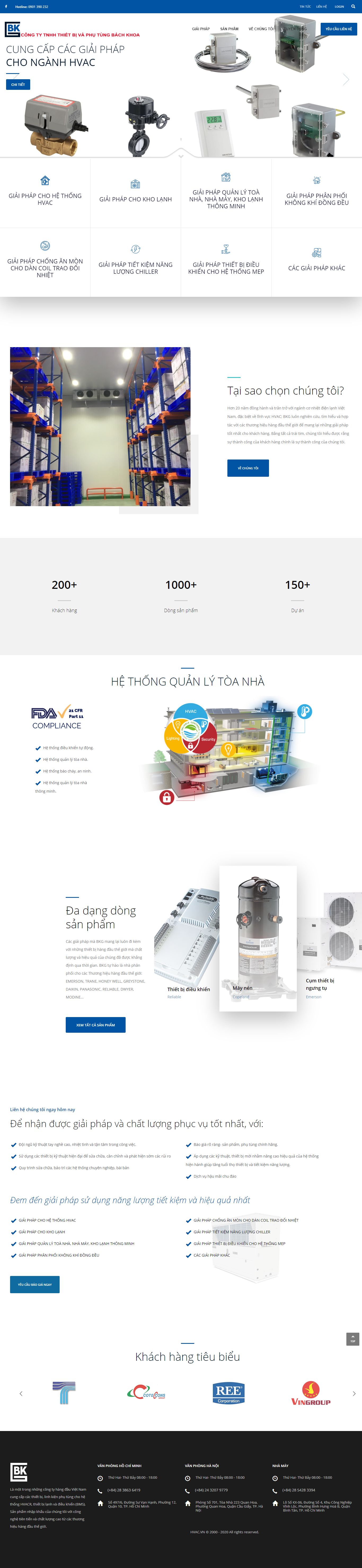 [hawater] Thiết kế Website web công ty - hvacvn
