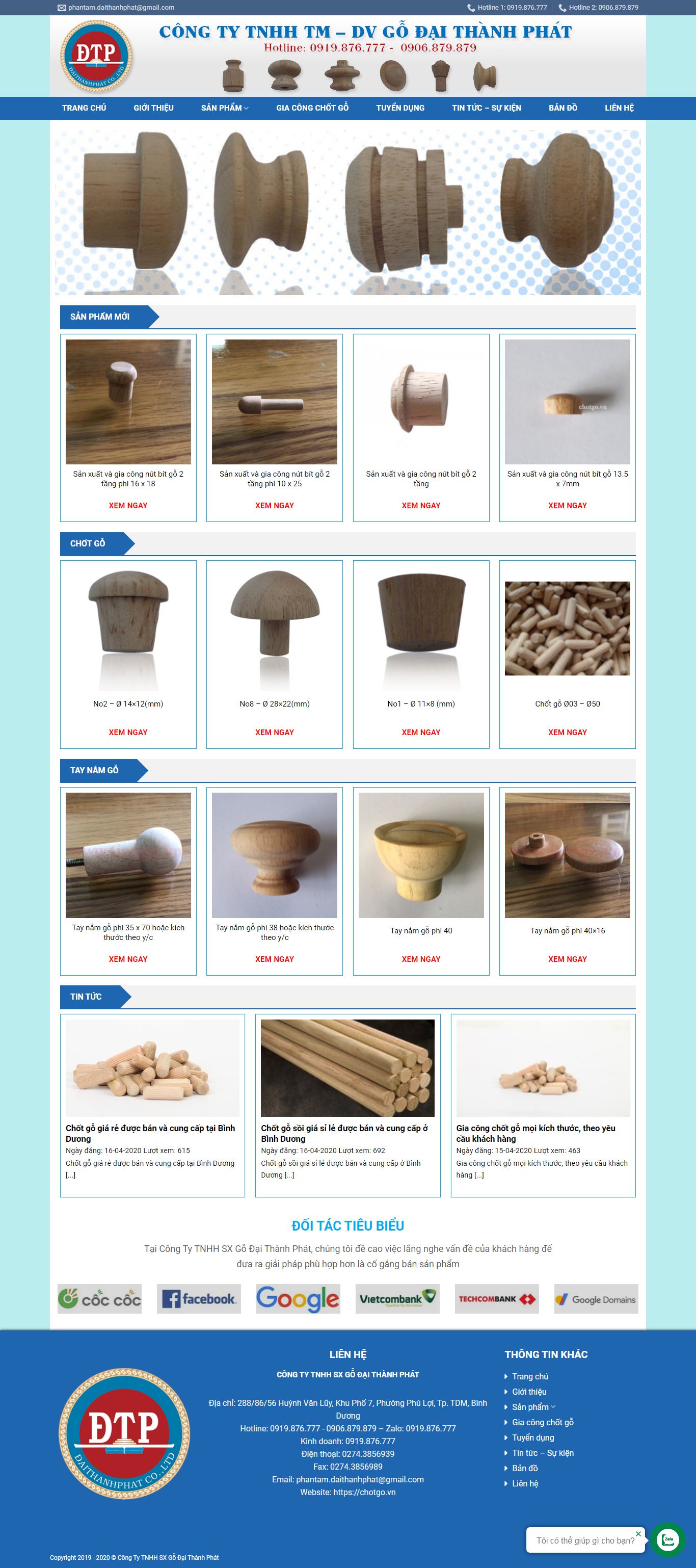 [dtt] Thiết kế Website web giá tốt - chotgovn