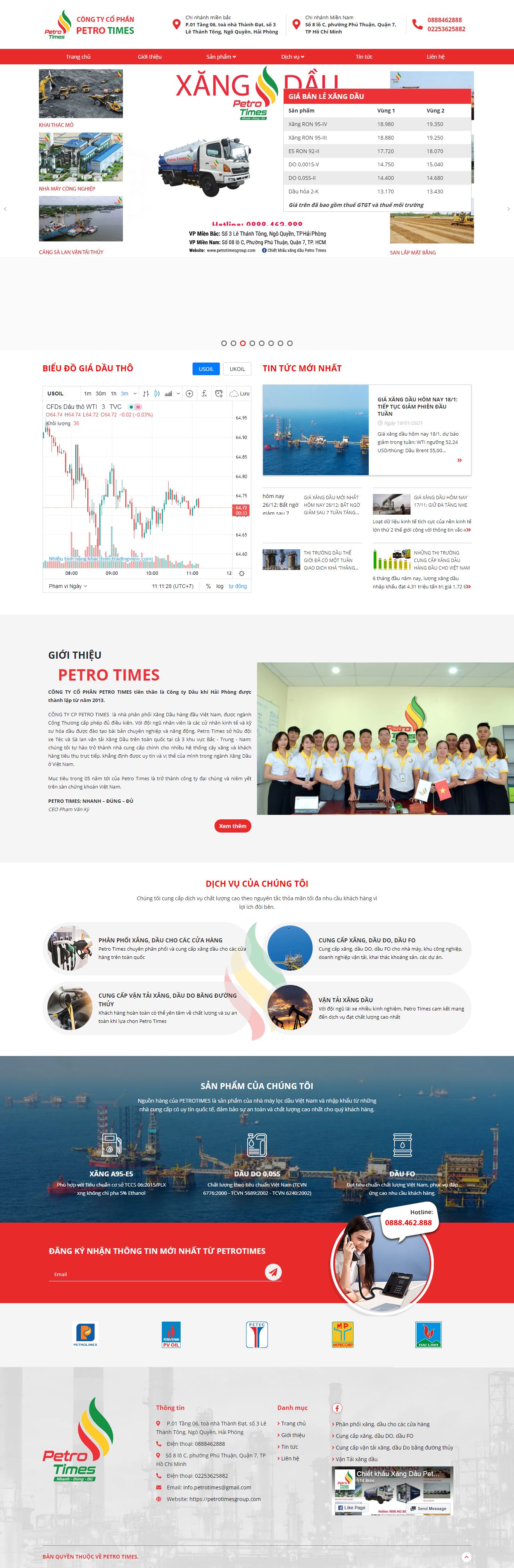 [azgroups] Thiết kế Website web theo yêu cầu - petrotimesgroupcom