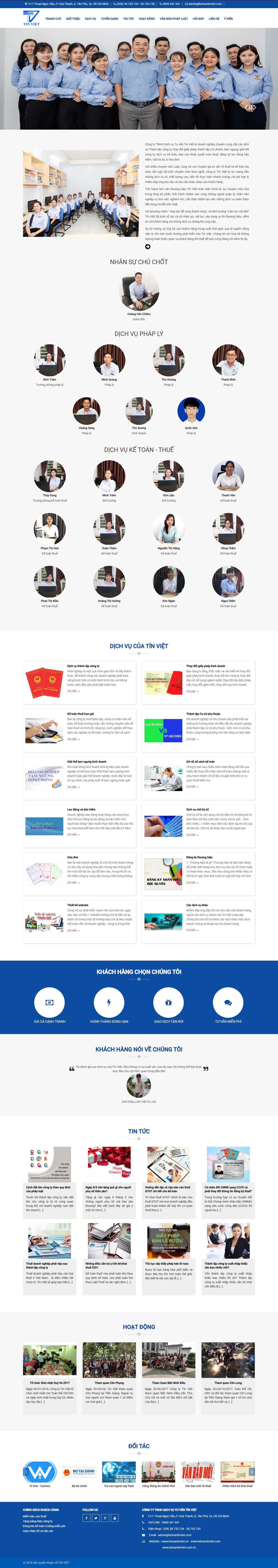 [taf] Thiết kế Website web kế toán - ketoantinvietvn