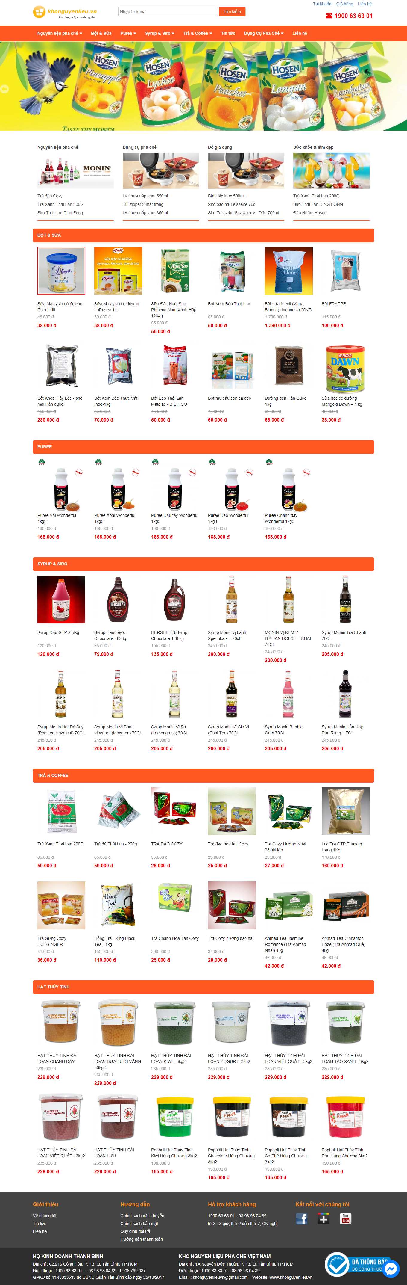 [hotwok] Thiết kế Website web bán đồ ăn vặt - khonguyenlieuvn