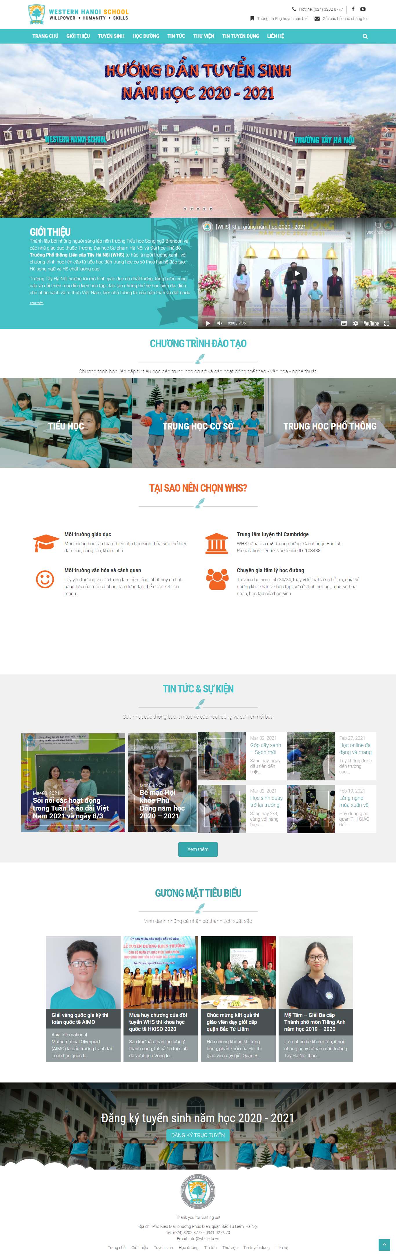 [nguyensieu] Thiết kế Website web trường cấp 1 - whseduvn
