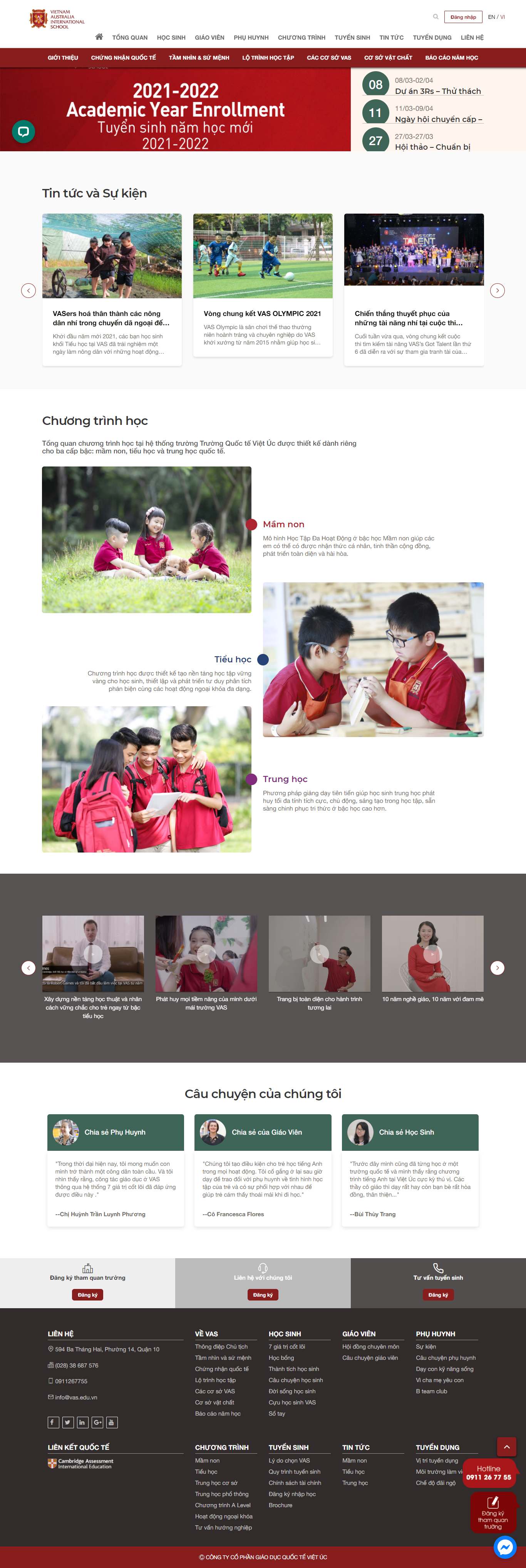 [nguyensieu] Thiết kế Website web trường cấp 1 - wwwvaseduvn