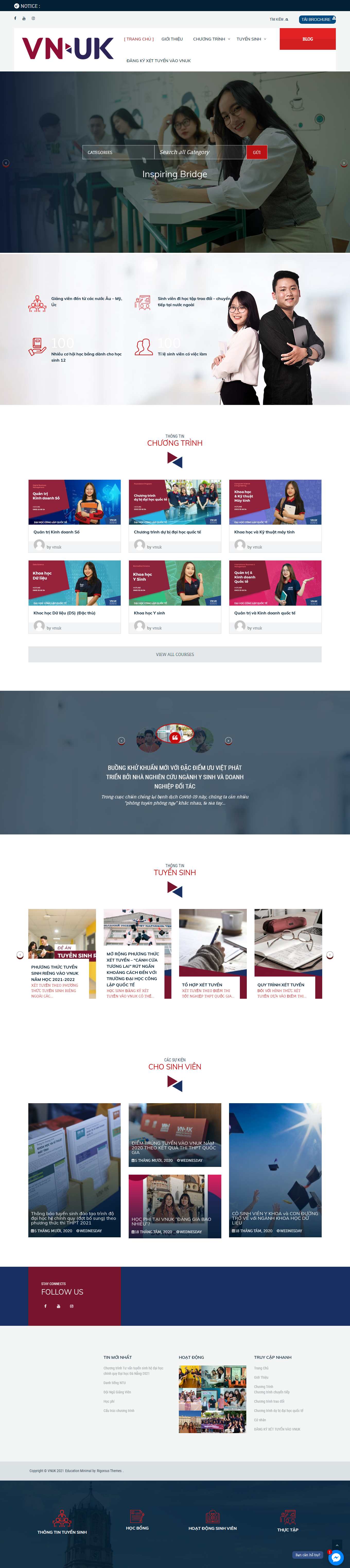 [duhoctms] Thiết kế Website web du học nước ngoài - tuyensinhvnukeduvn