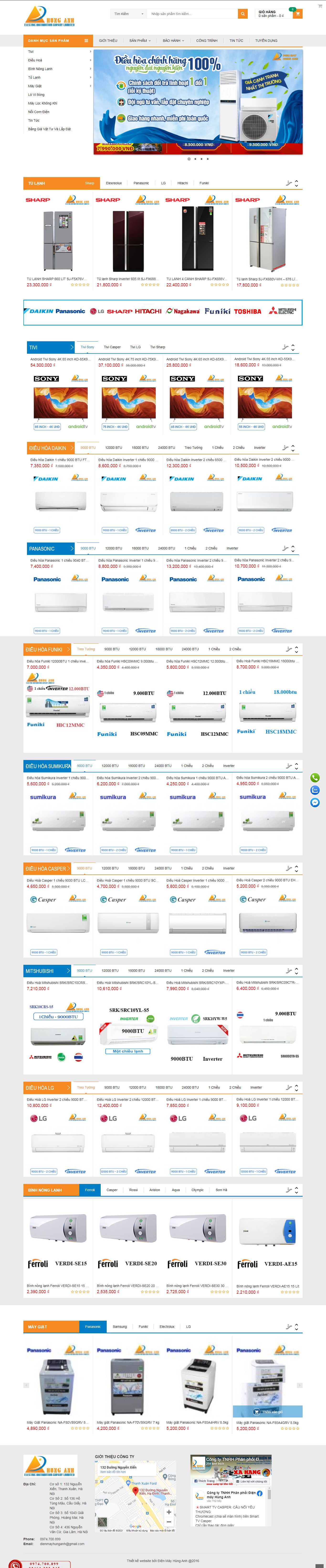 [dienlanhlenguyen] Thiết kế Website web miễn phí - dienmaynhapkhaugiarecomvn