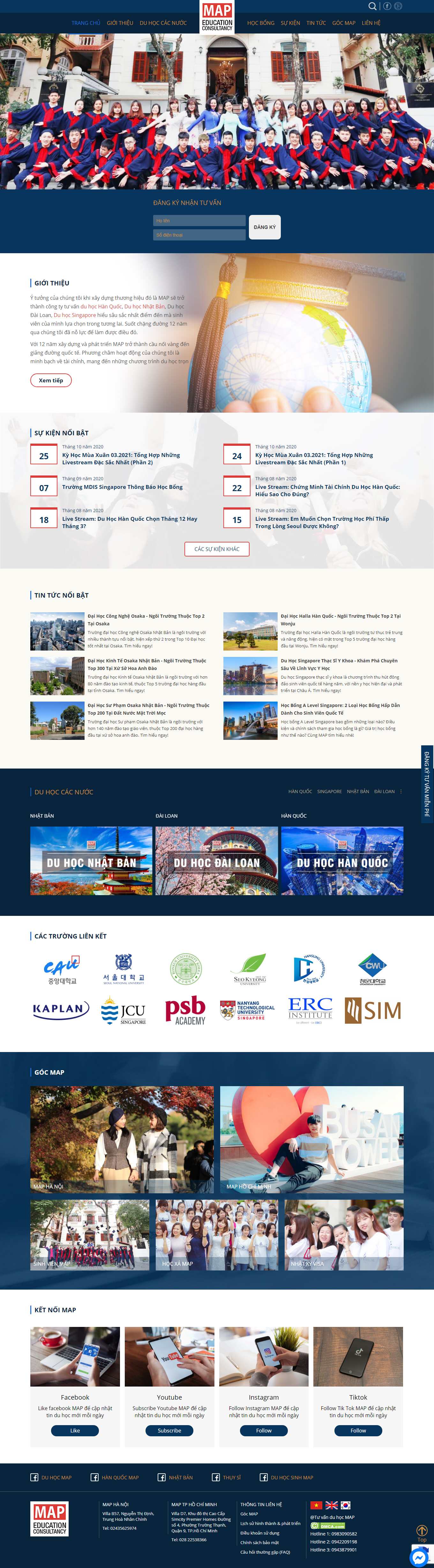 [avt] Thiết kế Website web du học nhật bản - tuvanduhocmapcom