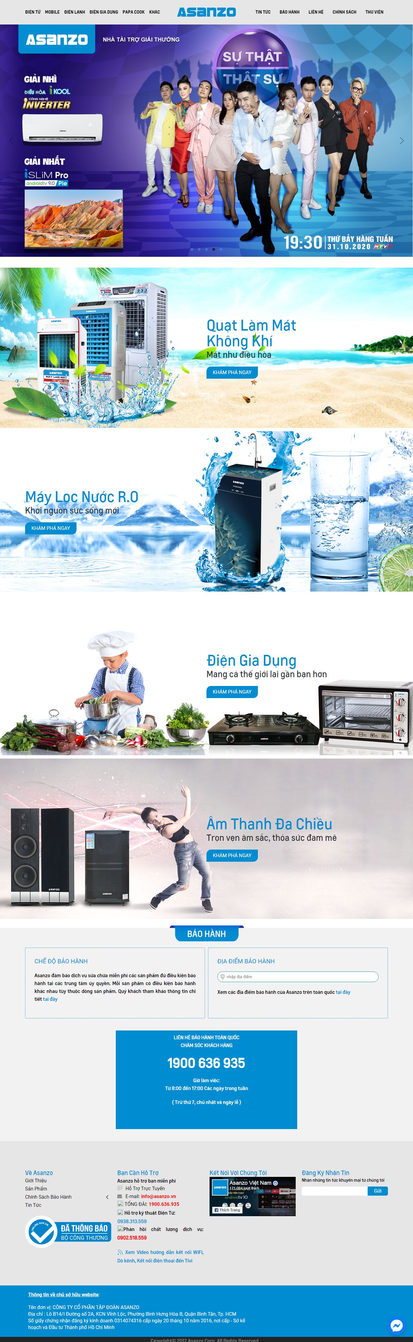 [thegioididong] Thiết kế Website web cao cấp - asanzovn