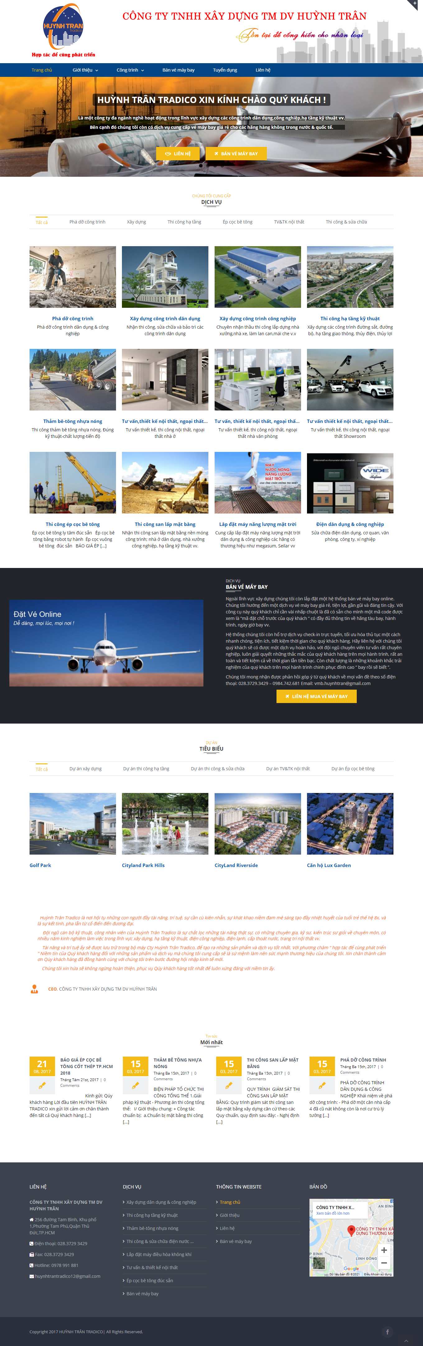 [hongngocha] Thiết kế Website web vé máy bay giá rẻ - huynhtrantradicocomvn