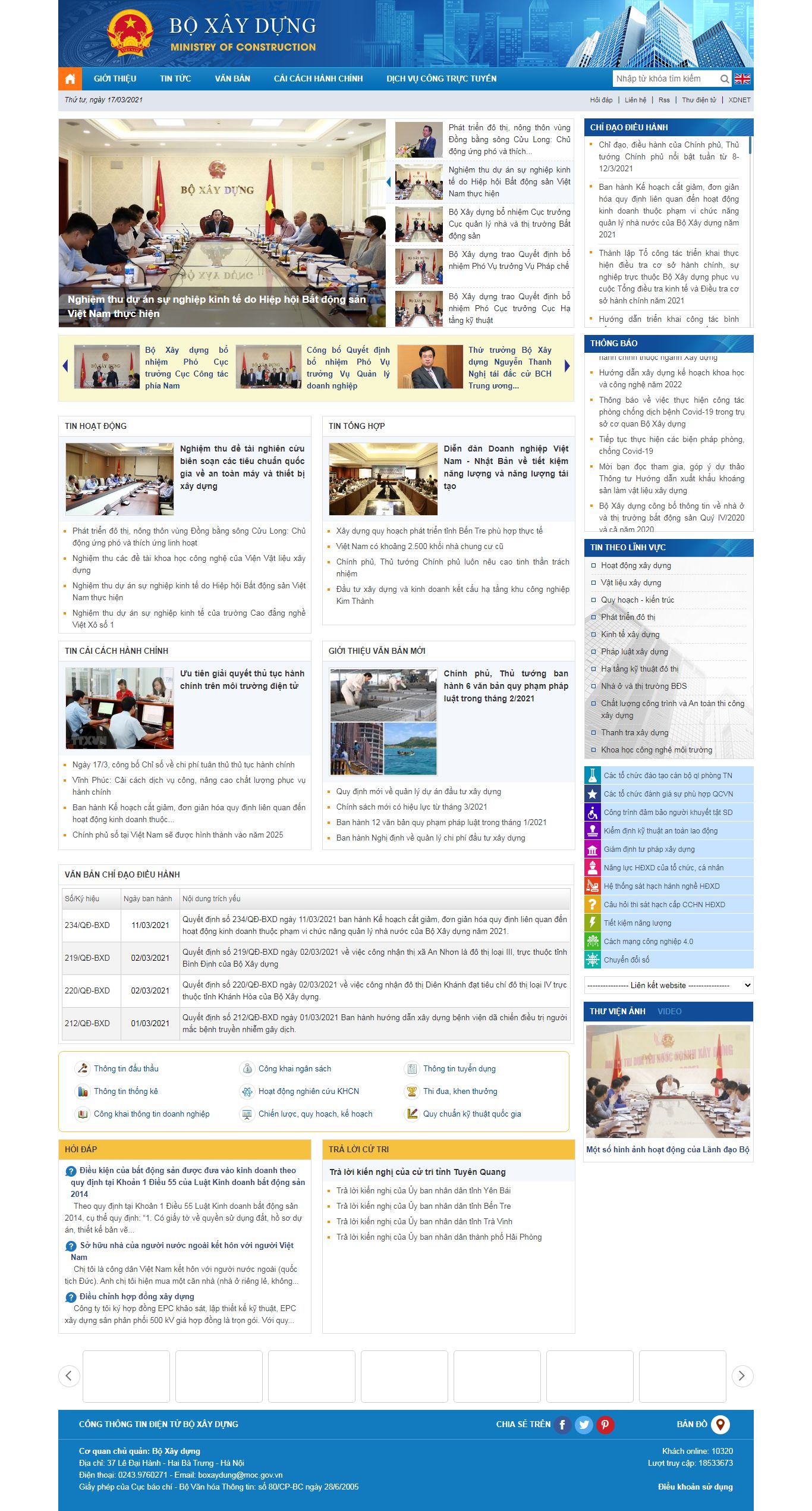 Thiết kế Website web nhà nước - mocgovvn