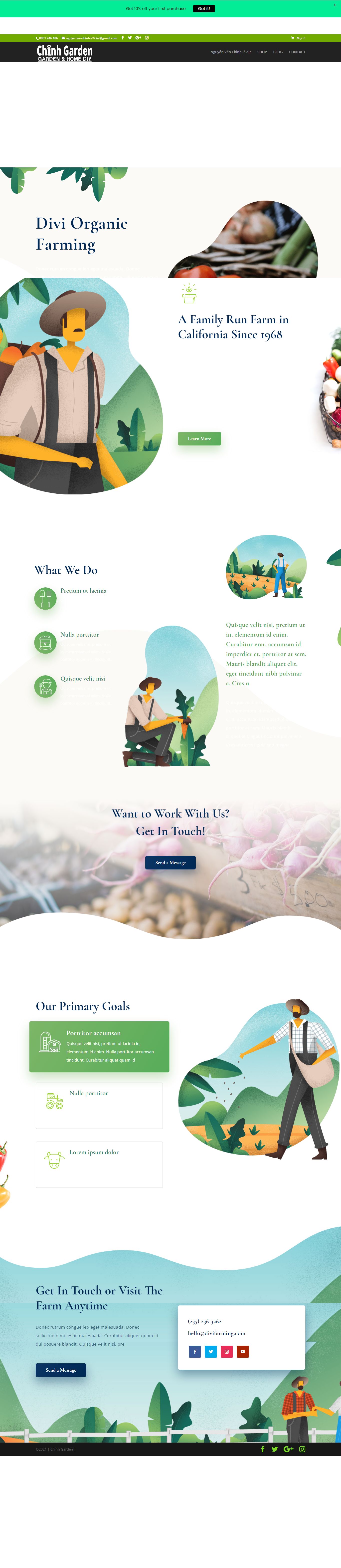 [hoanghannom] Thiết kế Website web cá nhân - nguyenvanchinhcom