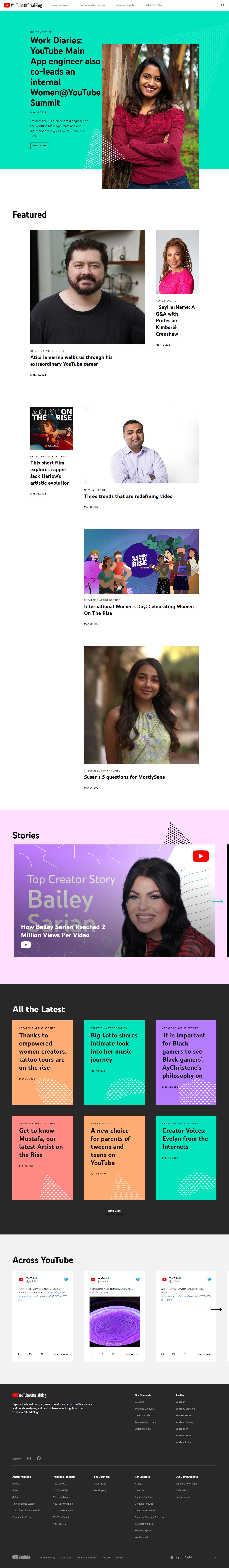 [lichvannien365] Thiết kế Website web người nổi tiếng - blogyoutube