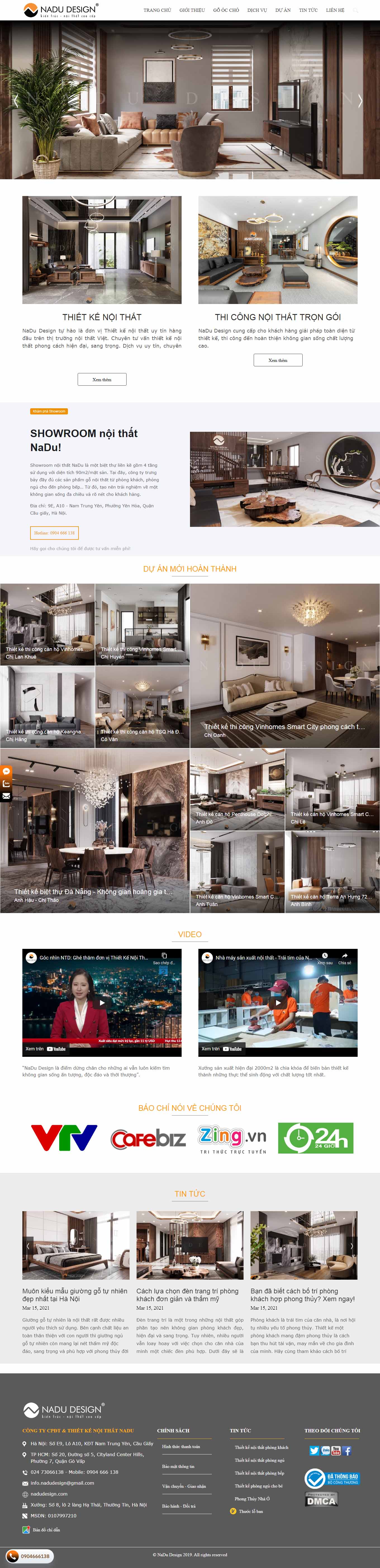[noithatdoangiaphat] Thiết kế Website web asp.net - nadudesigncom