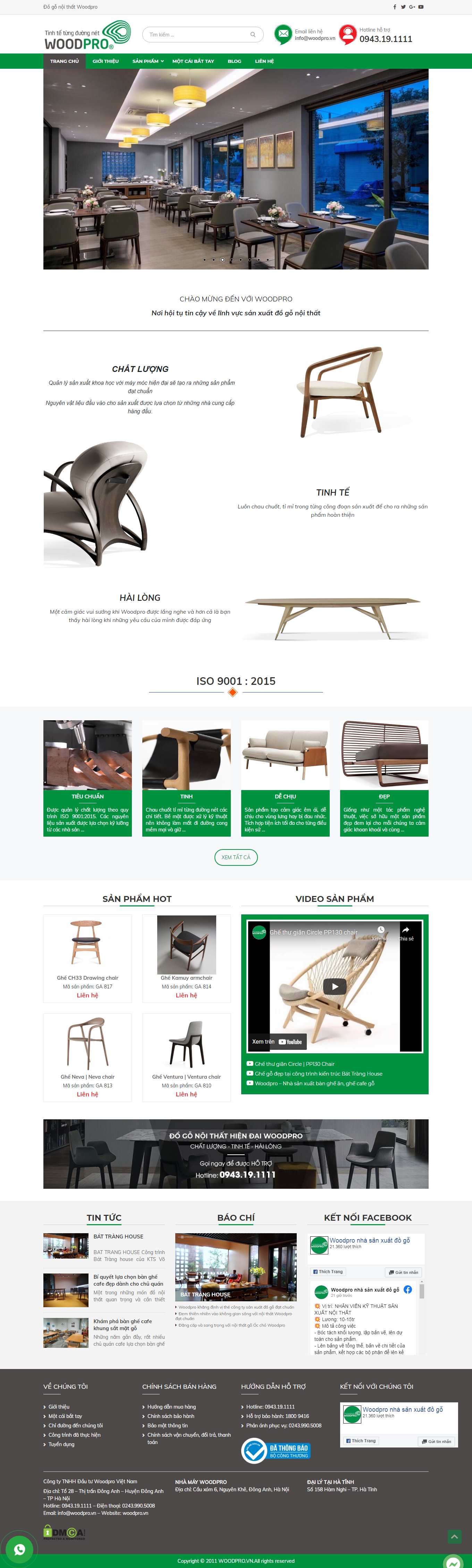 [noithatdoangiaphat] Thiết kế Website web asp.net - woodprovn