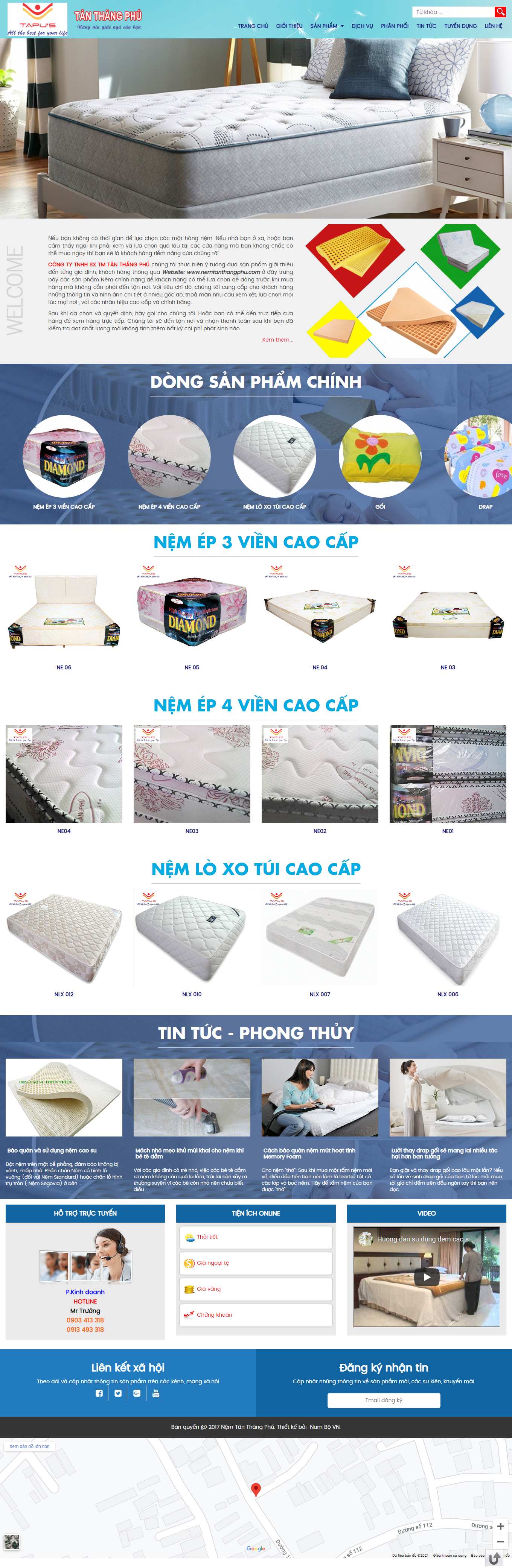 [baovengayvadem] Thiết kế Website web wordpress - nemtanthangphucom