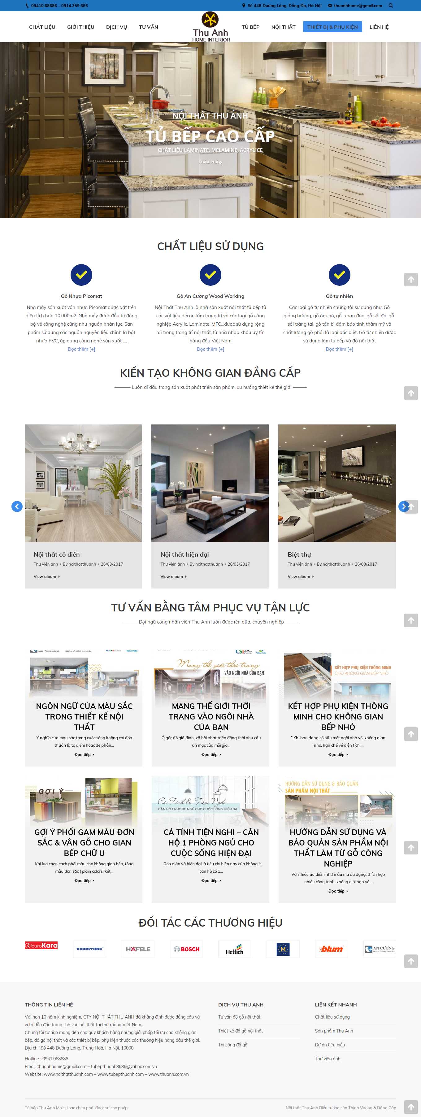 [tamanh] Thiết kế Website web magento - noithatthuanhcom