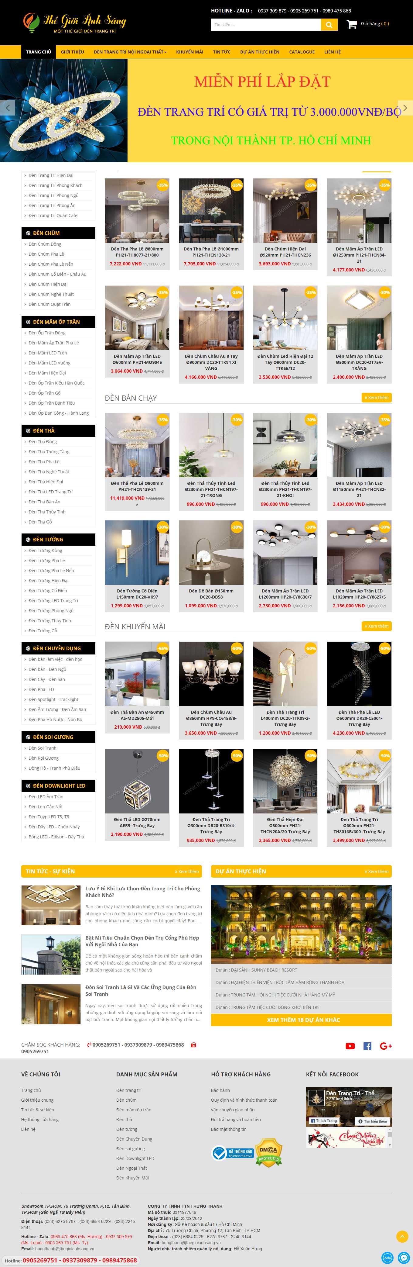 [lamvietfurniture] Thiết kế Website web siêu việt - thegioianhsangvn