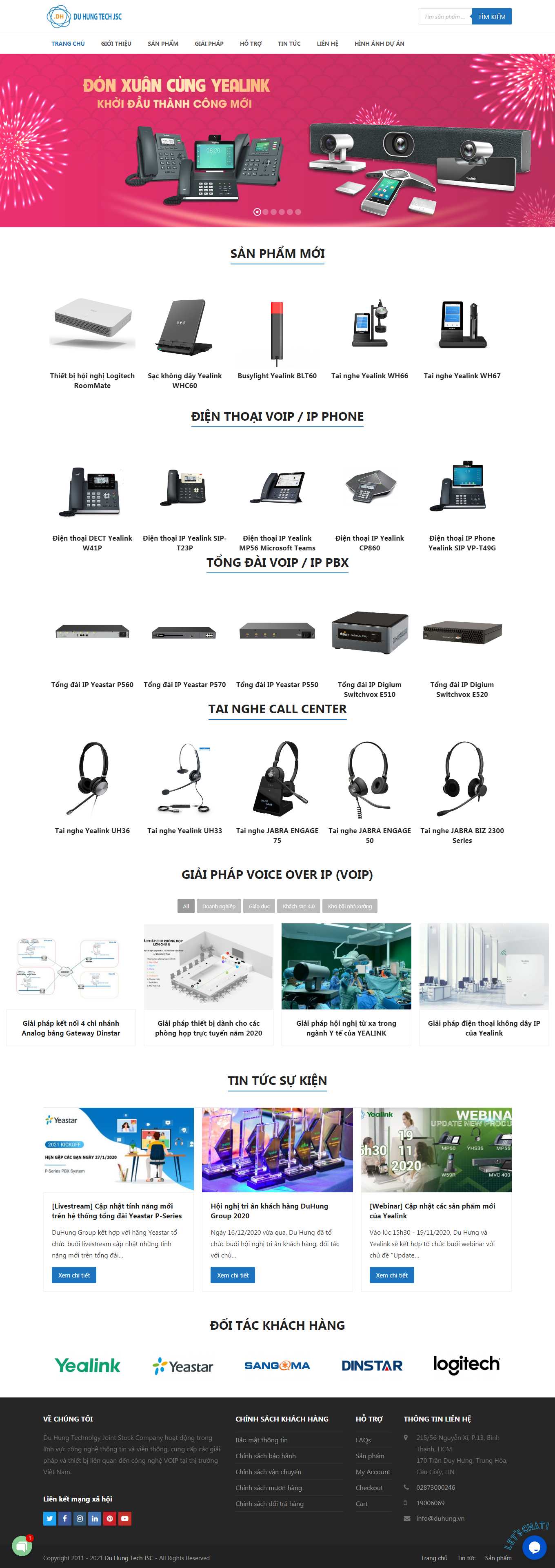 [tongdai] Thiết kế Website web lắp đặt tổng đài - duhungvn