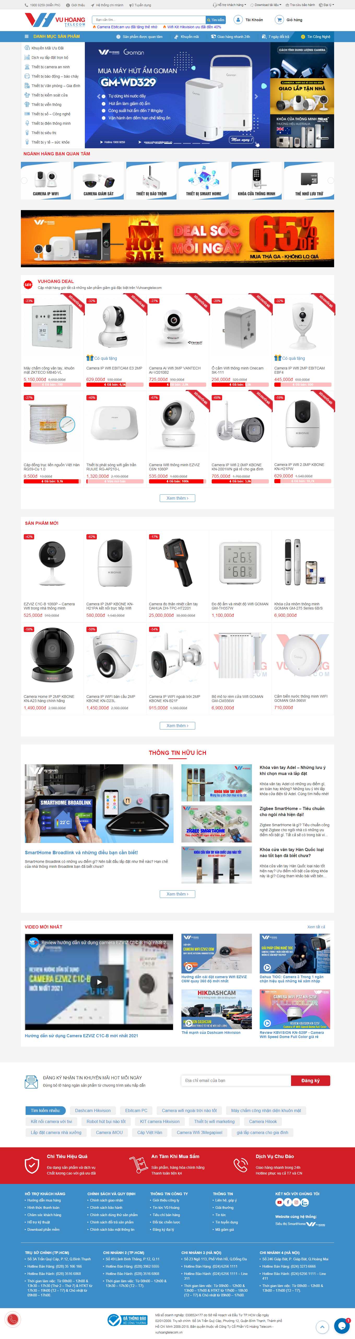 [tongdai] Thiết kế Website web lắp đặt tổng đài - vuhoangtelecomvn