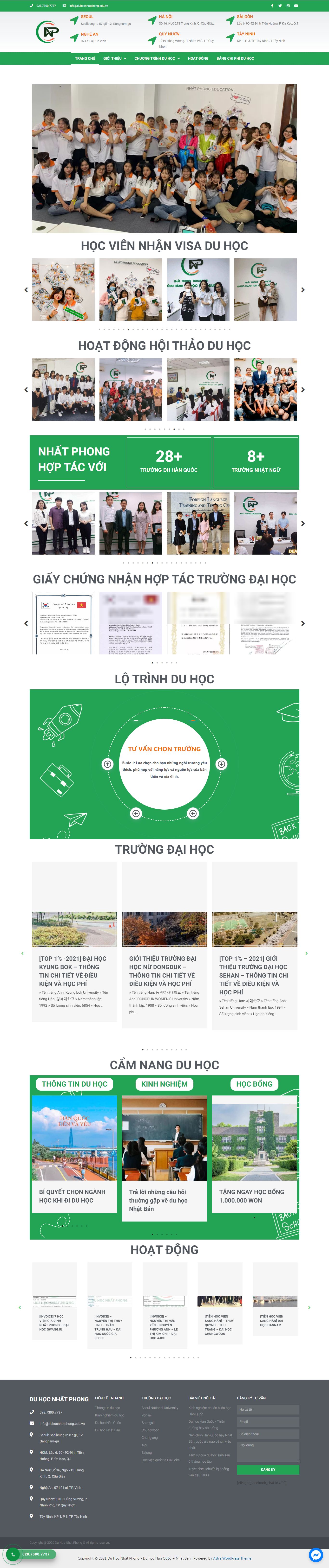 [xuatkhaulaodonghangdau] Thiết kế Website web du học hàn quốc - duhocnhatphongeduvn