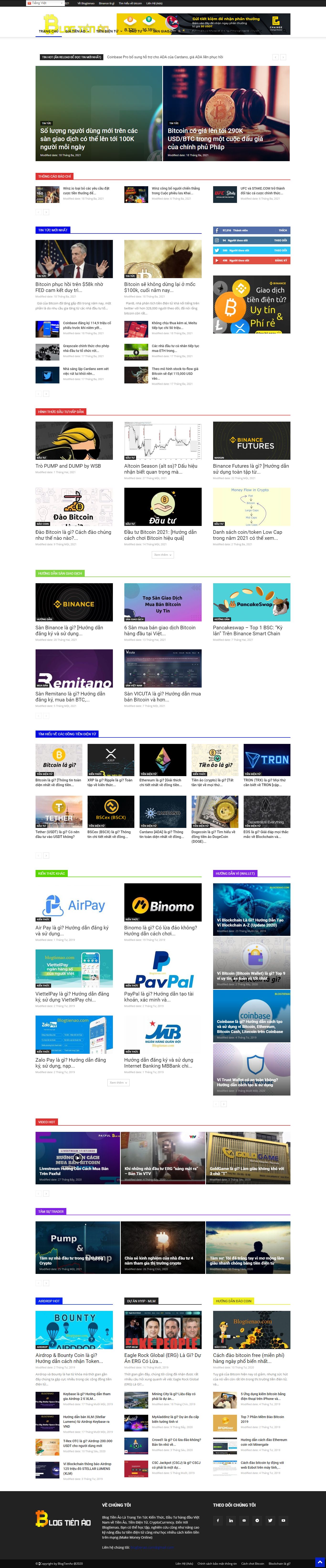 [tapchicoin24h] Thiết kế Website web sàn giao dịch - blogtienaocom