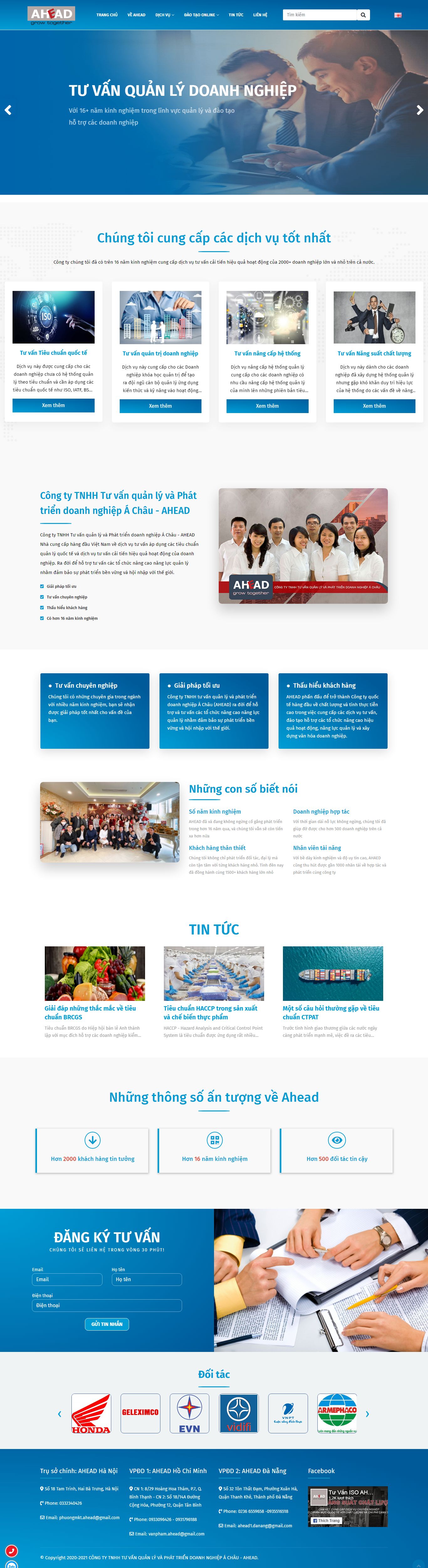 [khoinghiepsangtao] Thiết kế Website web khởi nghiệp - iso-aheadvn