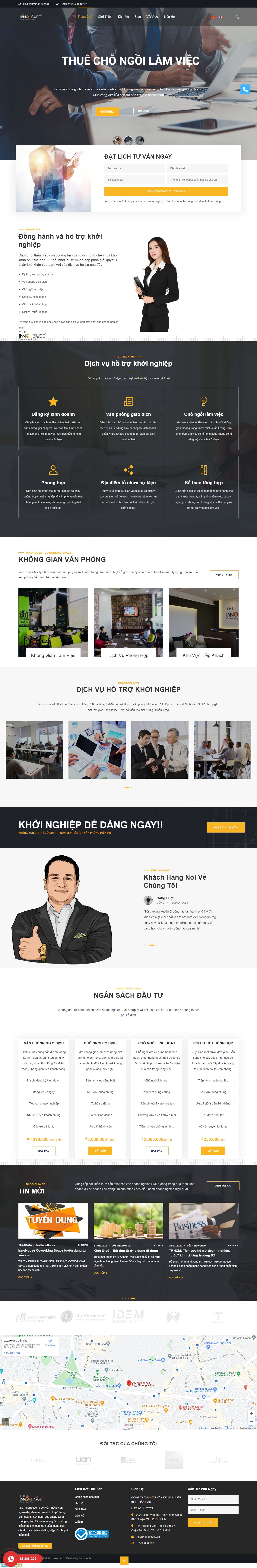 [khoinghiepsangtao] Thiết kế Website web khởi nghiệp - innohousevn