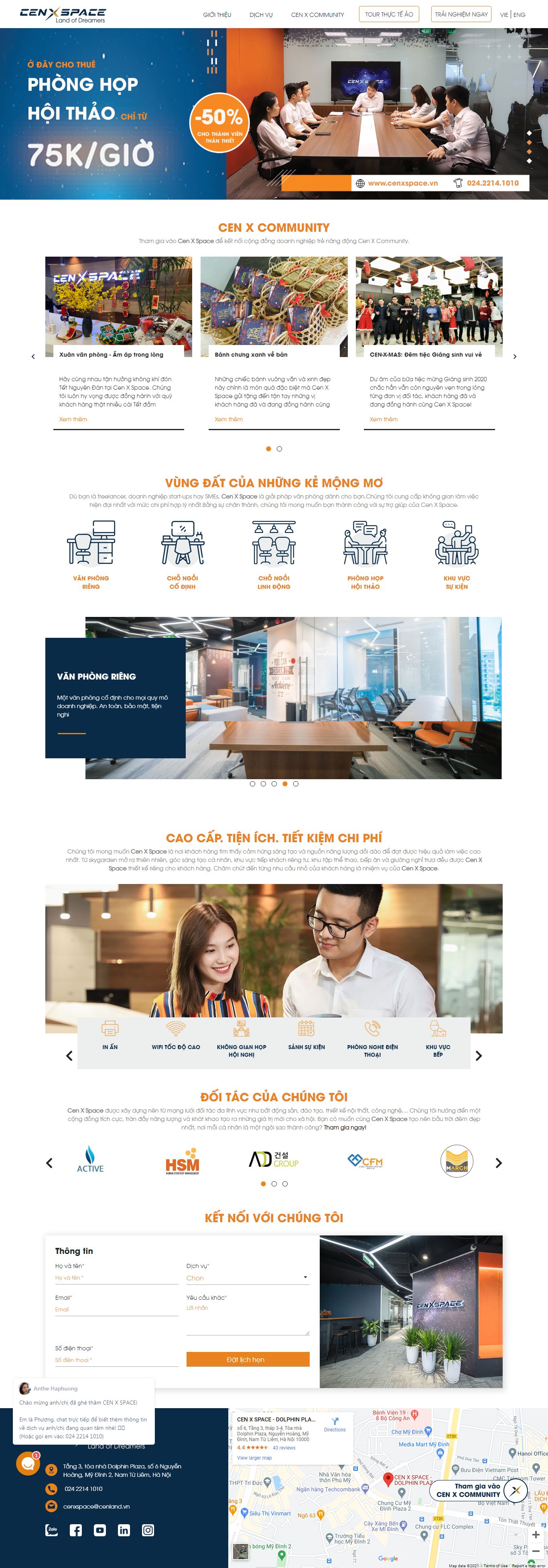 [viet-power] Thiết kế Website web hội thảo - cenxspacevn