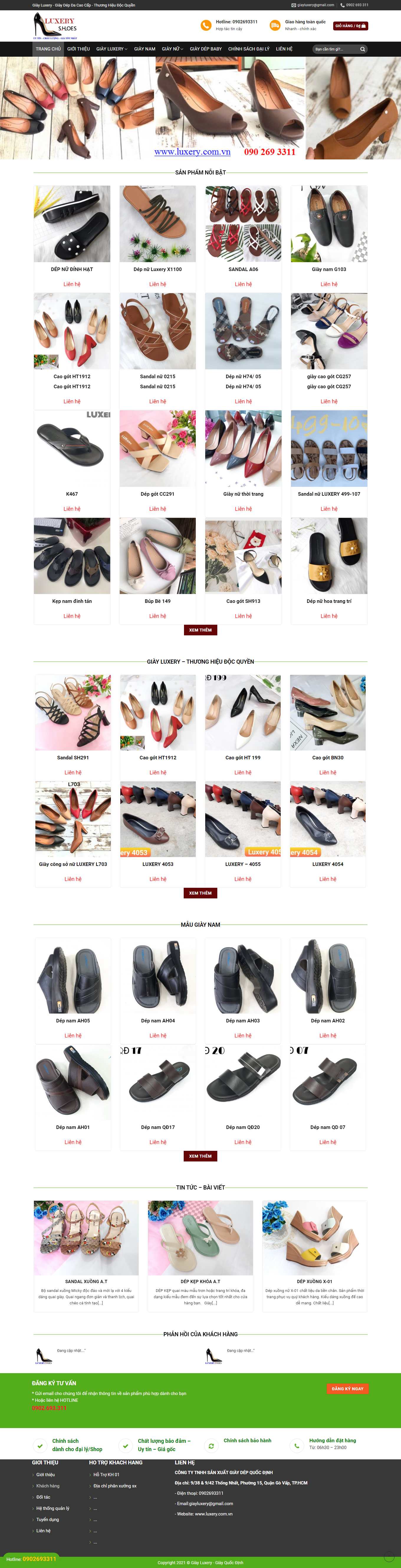 [gachkhongnungtoanthang] Thiết kế Website Web Quận Tây Hồ - luxerycomvn