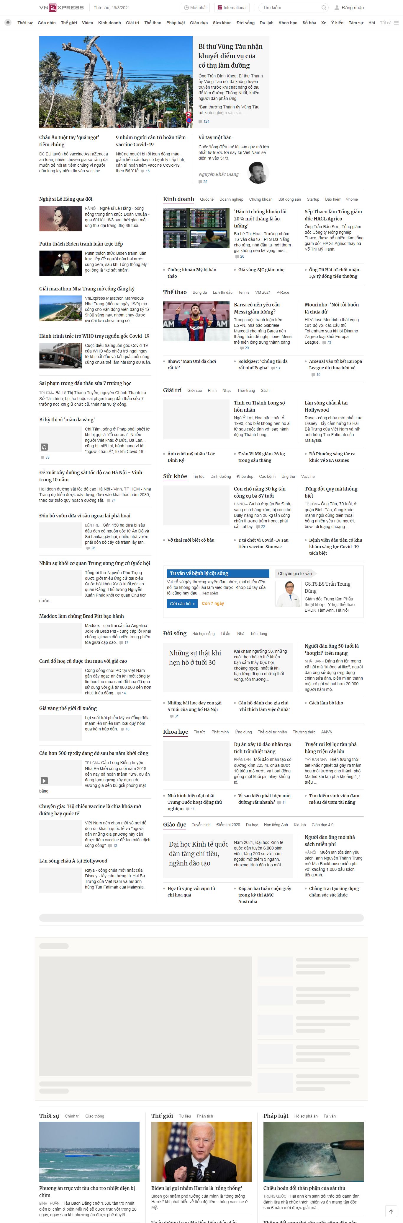 [twitter] Thiết kế Website web mạng xã hội - vnexpressnet