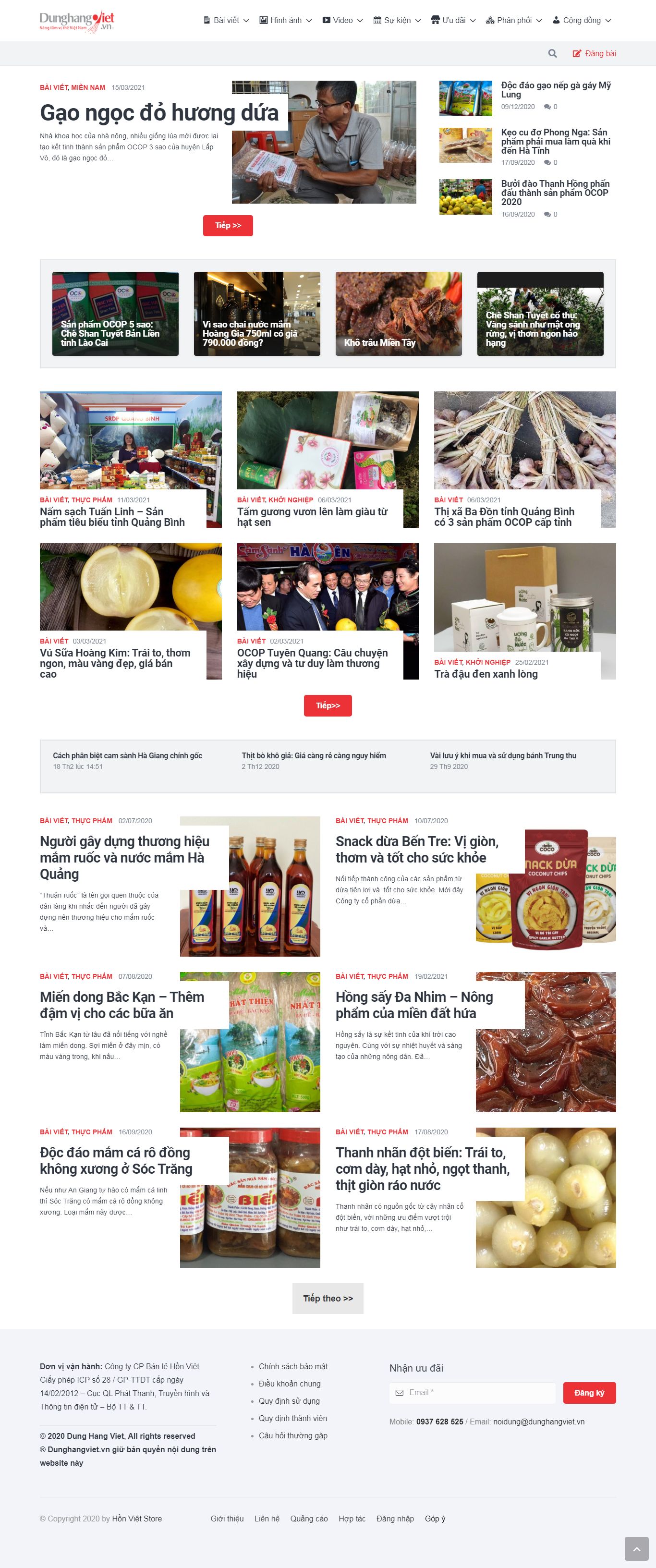 [tintuconline] Thiết kế Website web báo điện tử - dunghangvietvn