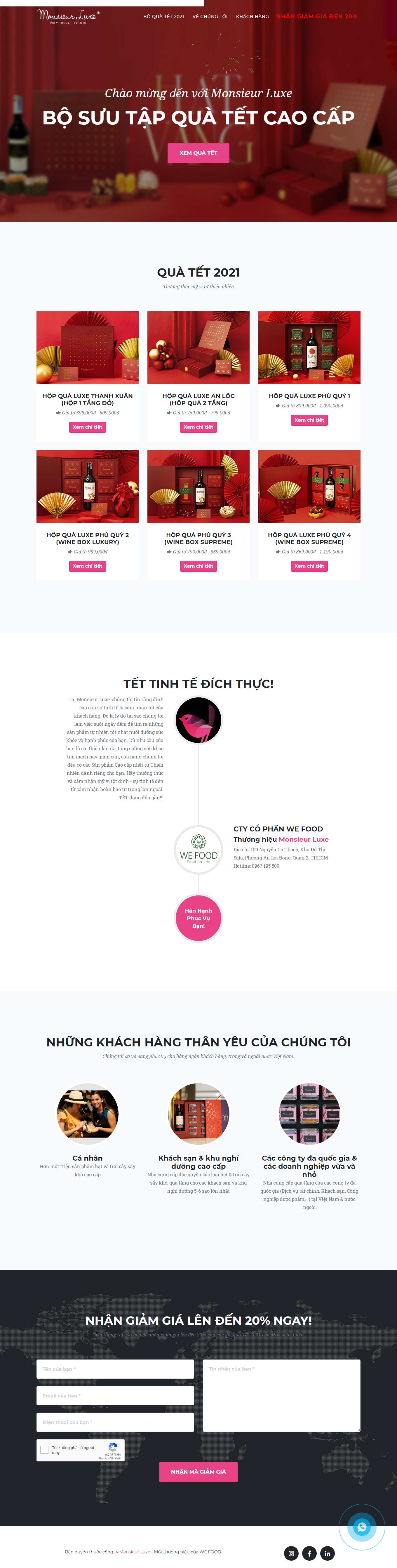 Thiết kế Website web Canh cam - healthygiftvn