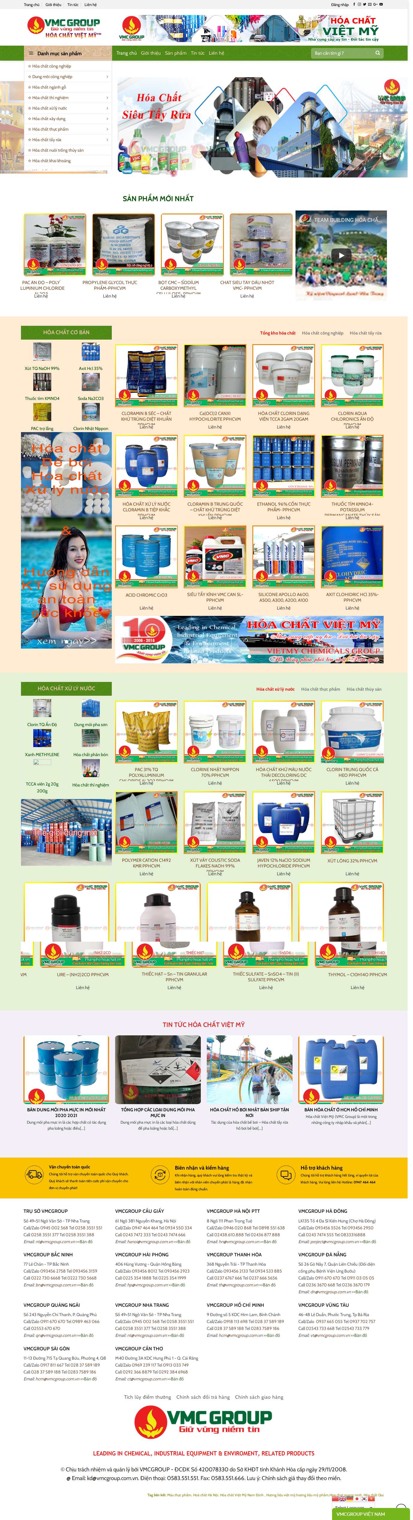 Thiết kế Website web Canh cam - phanphoihoachatvn