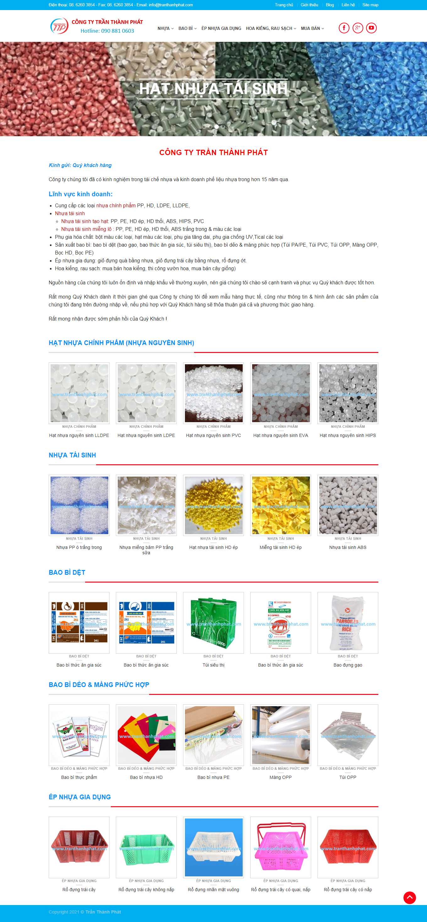 Thiết kế Website web Canh cam - tranthanhphatcom