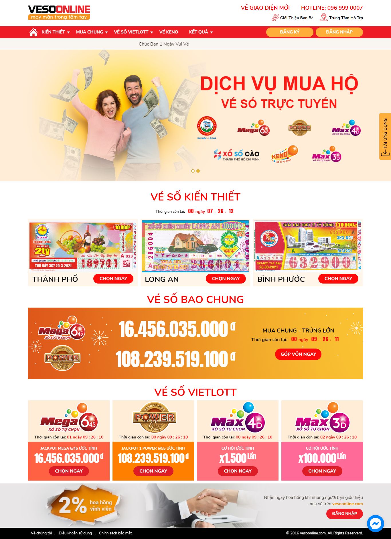 Thiết kế Website web minh chính - wwwvesoonlinecom