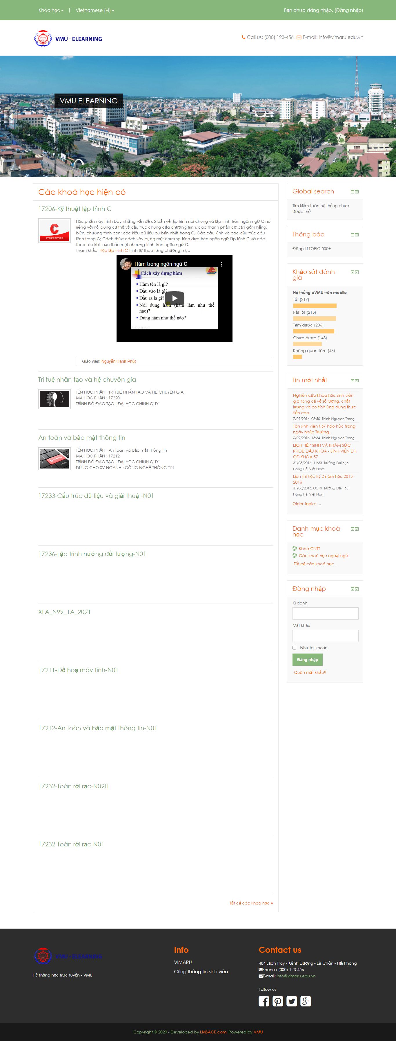 Thiết kế Website web chuyên nghiệp uy tín giá rẻ - hoctructuyenvimarueduvn