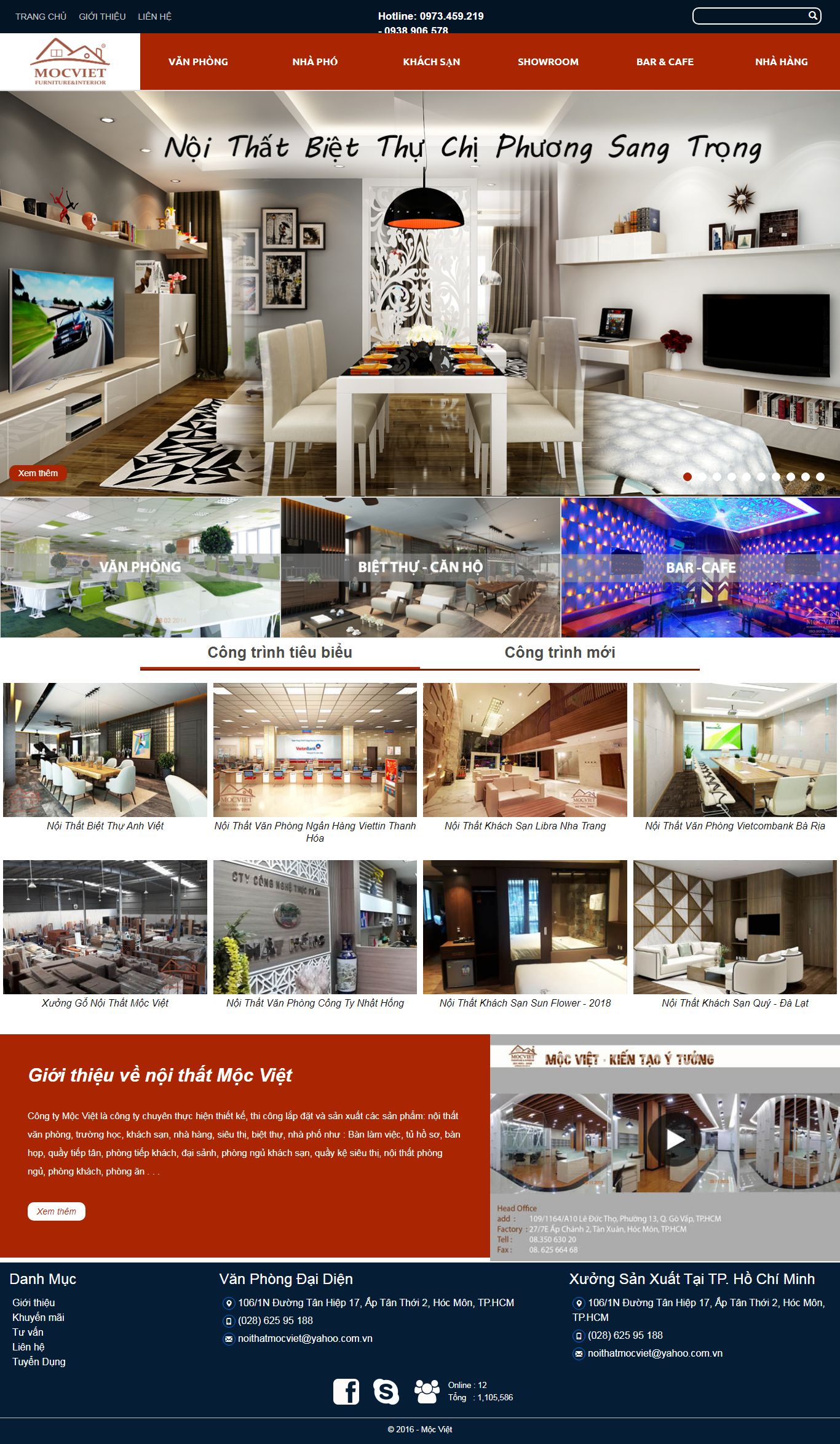 Thiết kế Website web minh chính - noithatmocvietvn