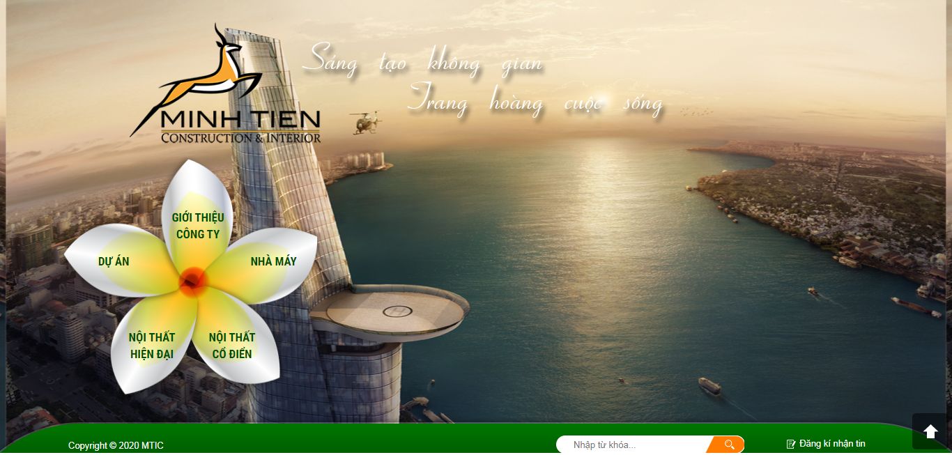Thiết kế Website web minh chính - noithatminhtienvn