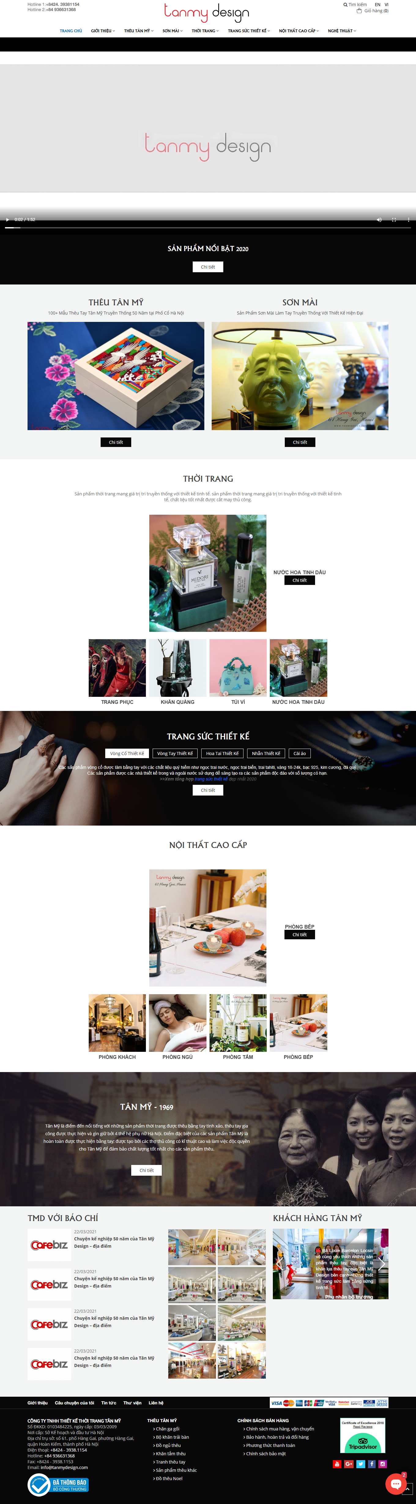 [pcccquangnam] Thiết kế Website web Sehilo - tanmydesigncom