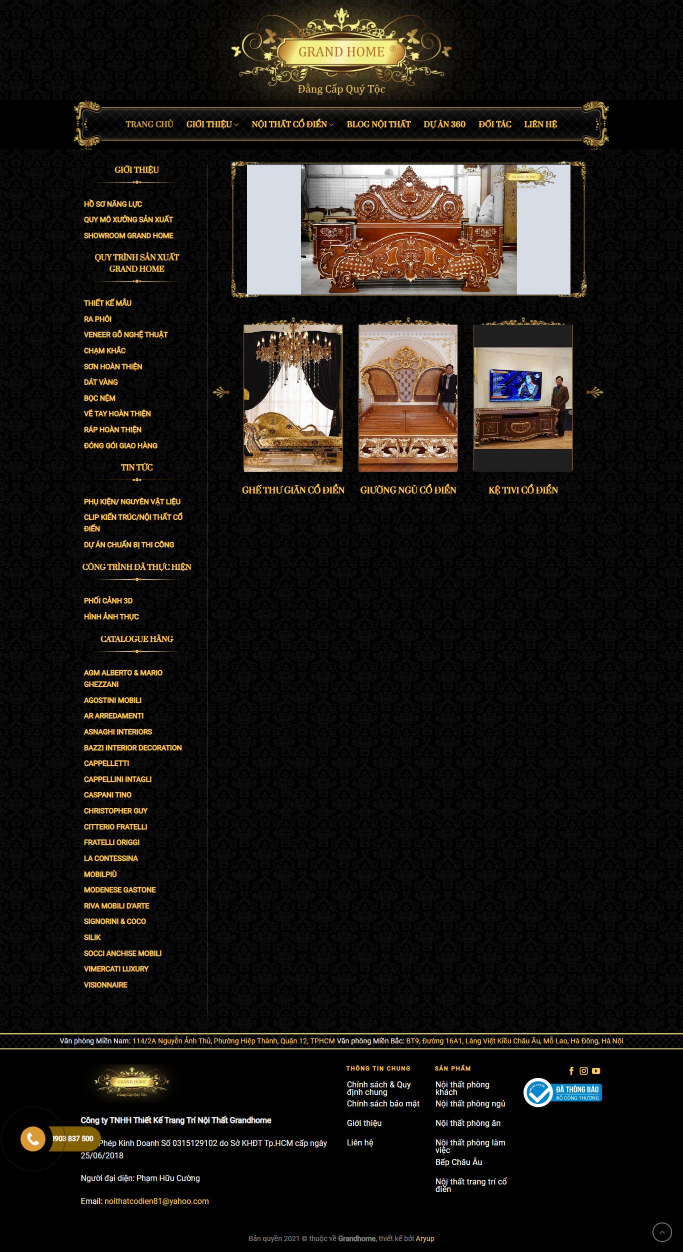 Thiết kế Website web minh chính - grandhomevn