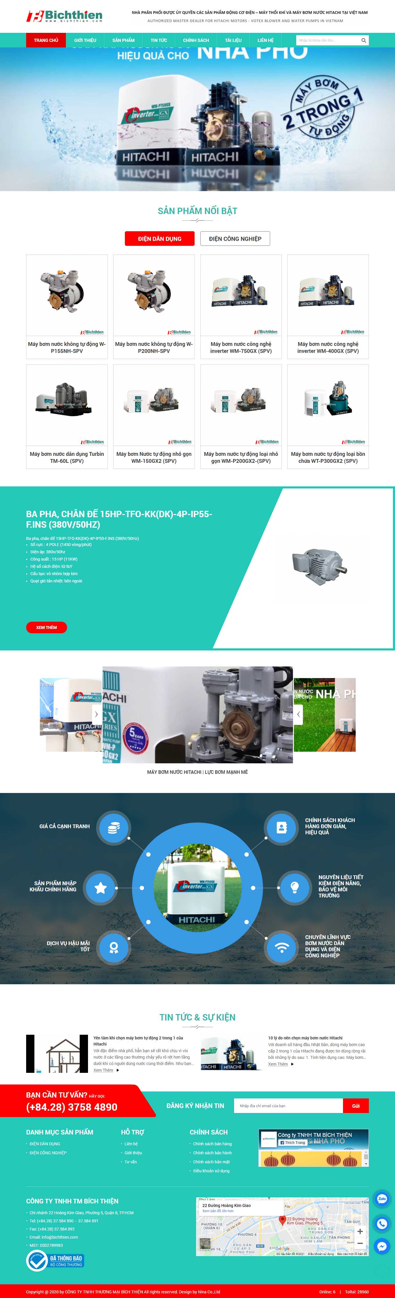 [pcccquangnam] Thiết kế Website web Sehilo - bichthiencom