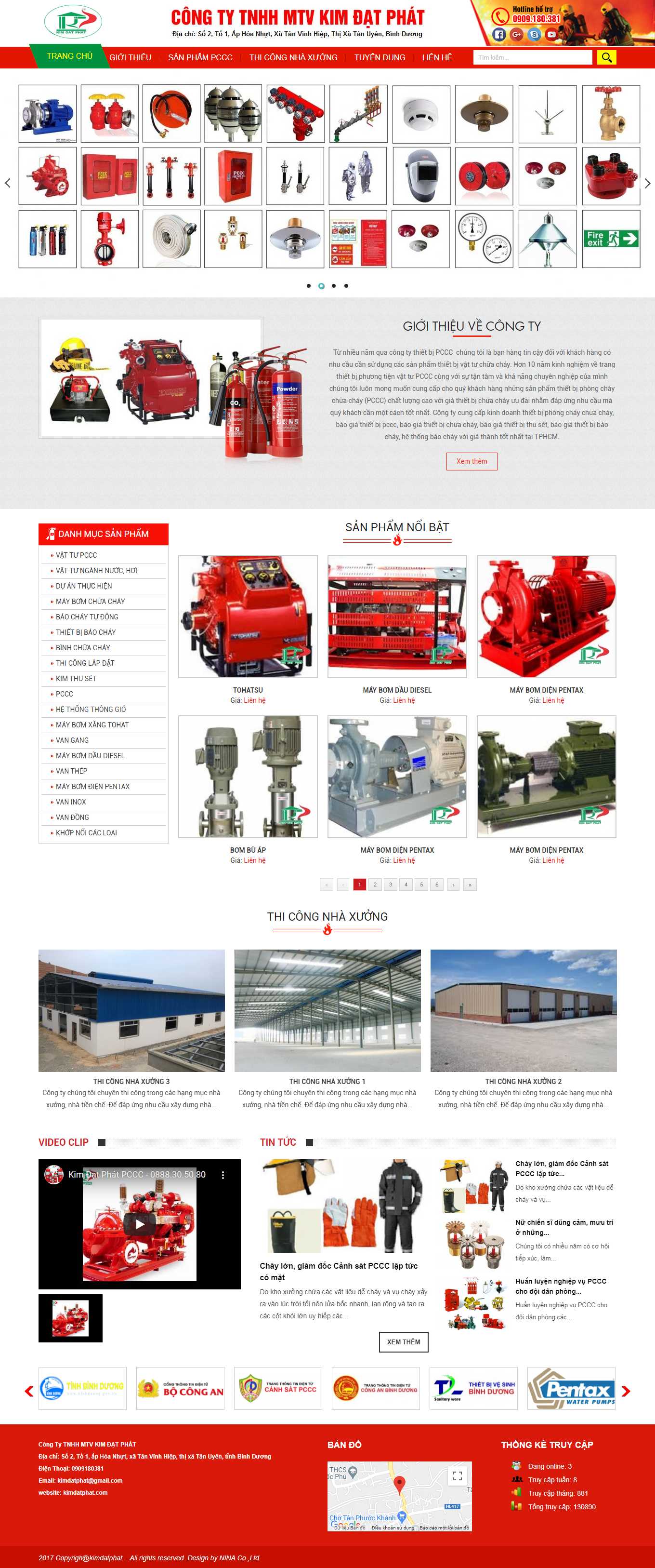 [pcccquangnam] Thiết kế Website web Sehilo - kimdatphatcom