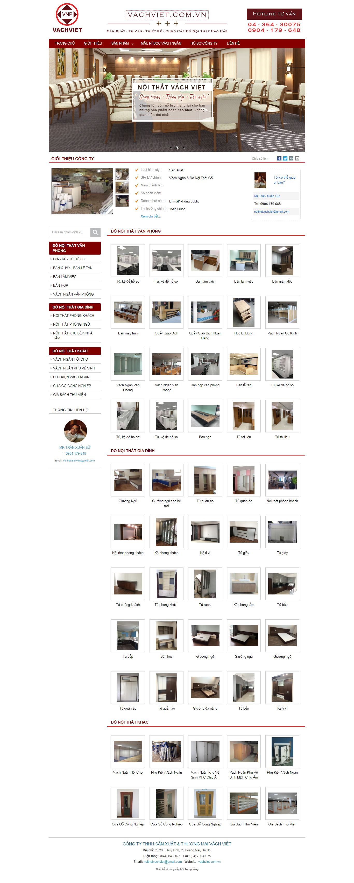 Thiết kế Website web chuyên nghiệp uy tín giá rẻ - vachvietcomvn