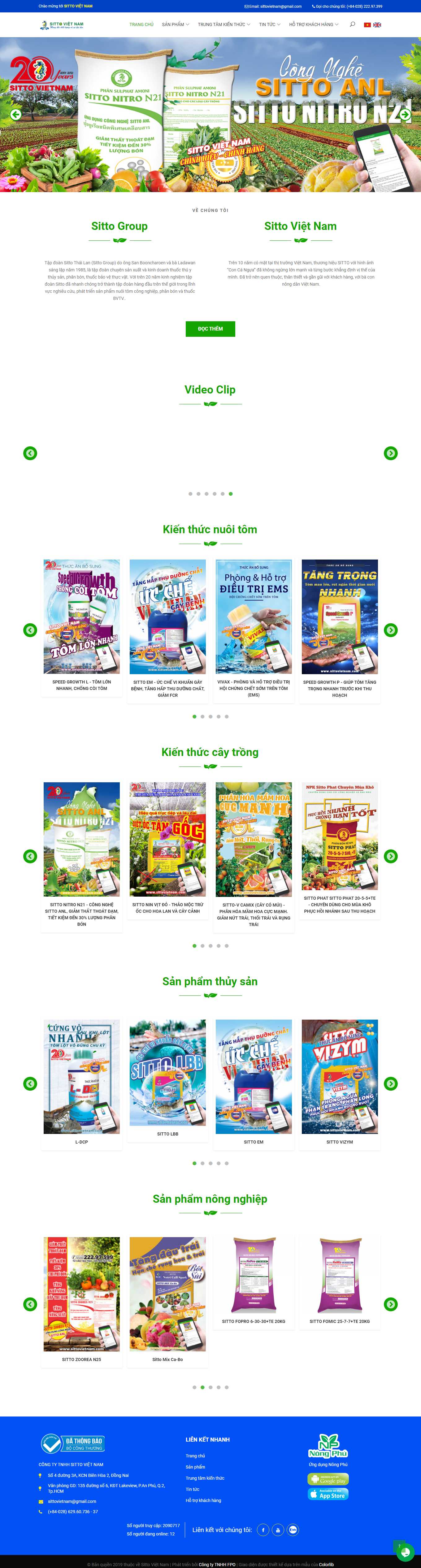 [pcccquangnam] Thiết kế Website web Sehilo - sittovietnamcom