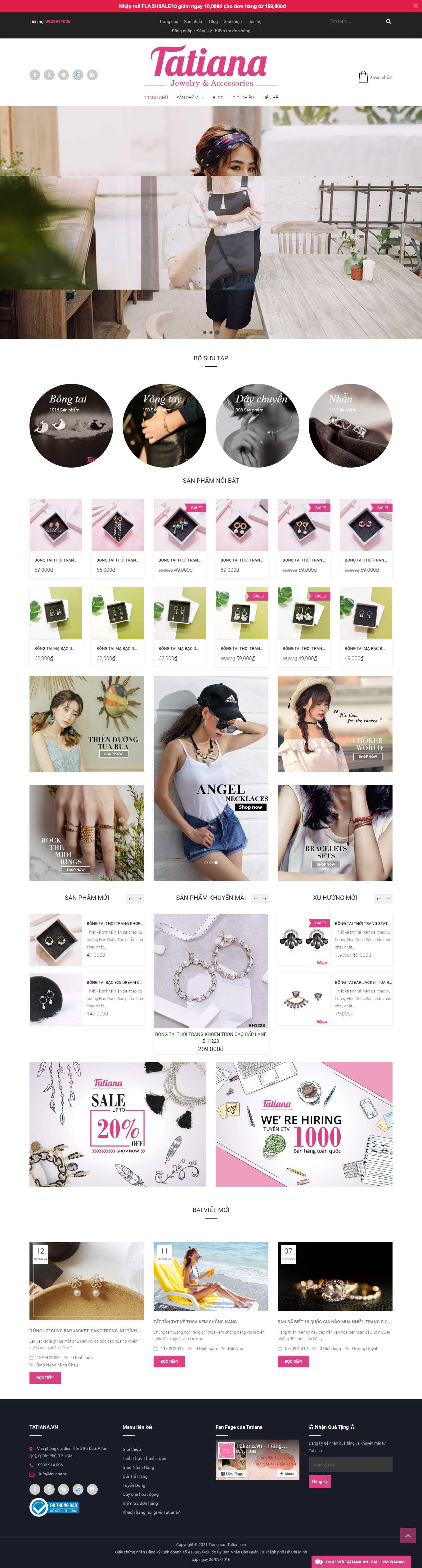 Thiết kế Website web Ecom - tatianavn
