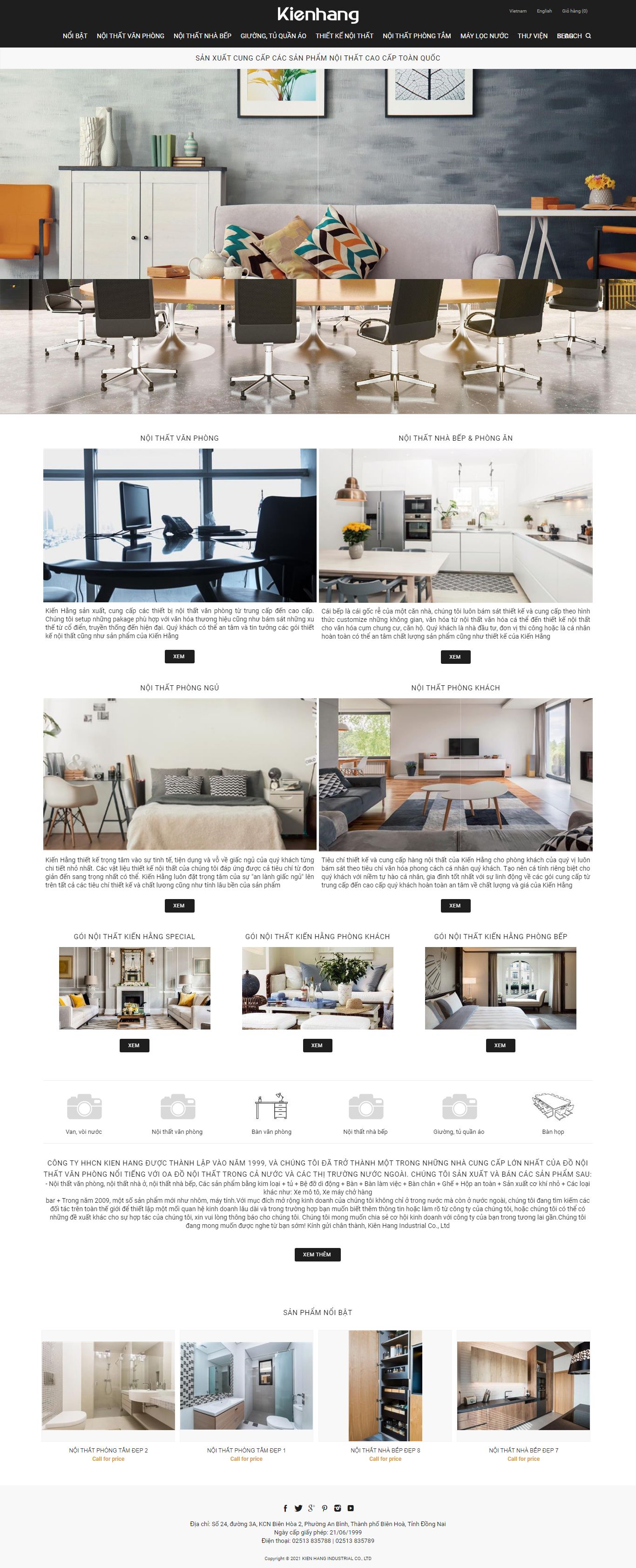 Thiết kế Website web chuyên nghiệp uy tín giá rẻ - kienhangcomvn