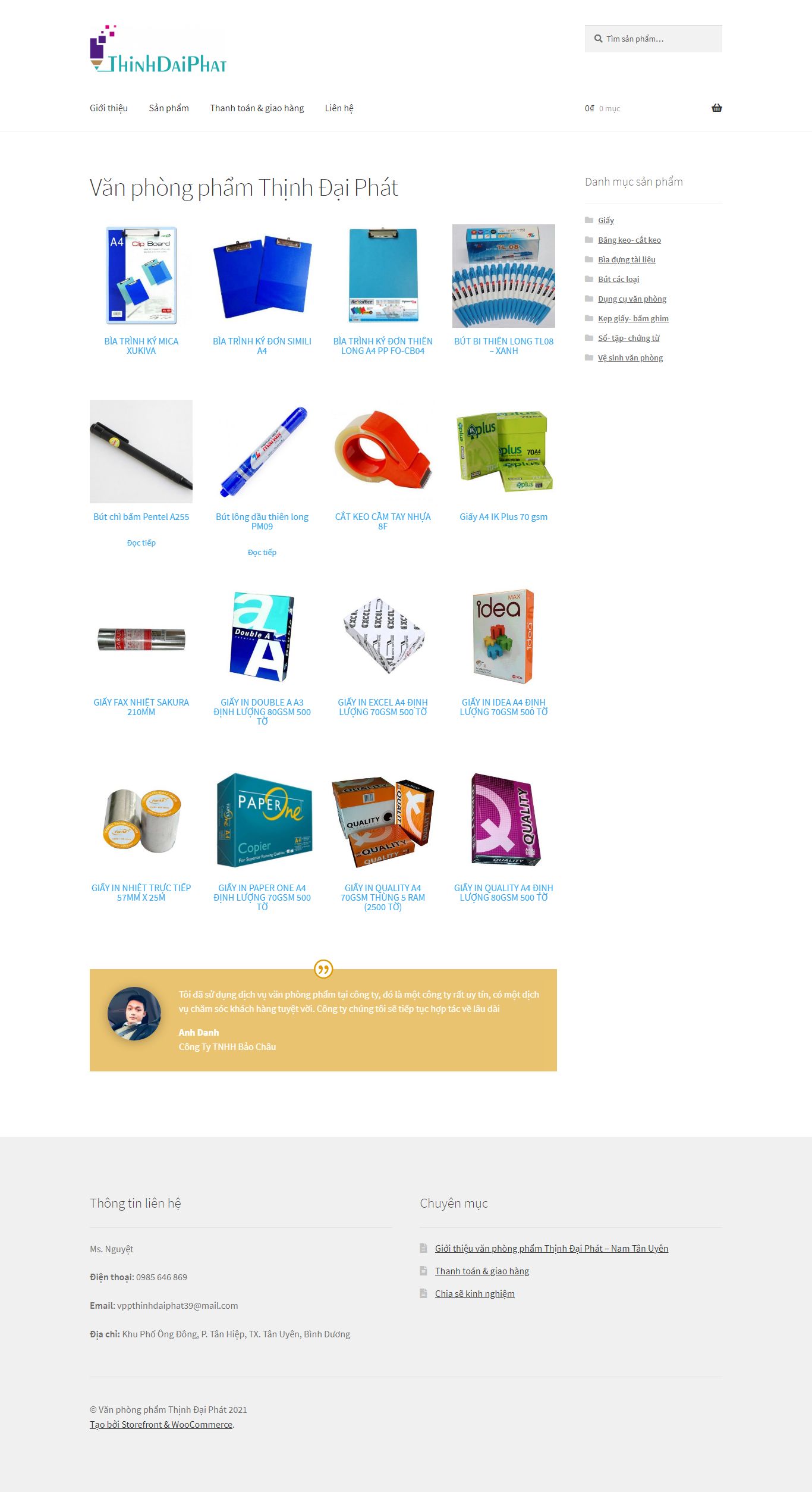 Thiết kế Website web 1000k - thinhdaiphatcom